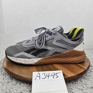 Reebok Crossfit Nano X Cool Shadow Gum Athletic Training Shoe Mens 10.5 EF7291